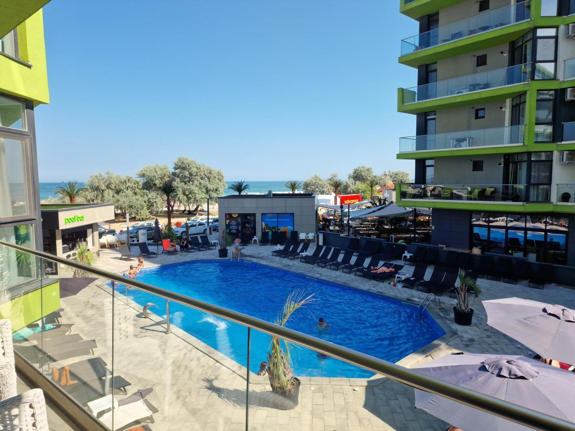 Promenada Apartments Beach Resort Mamaia Nord Năvodari Quarto foto