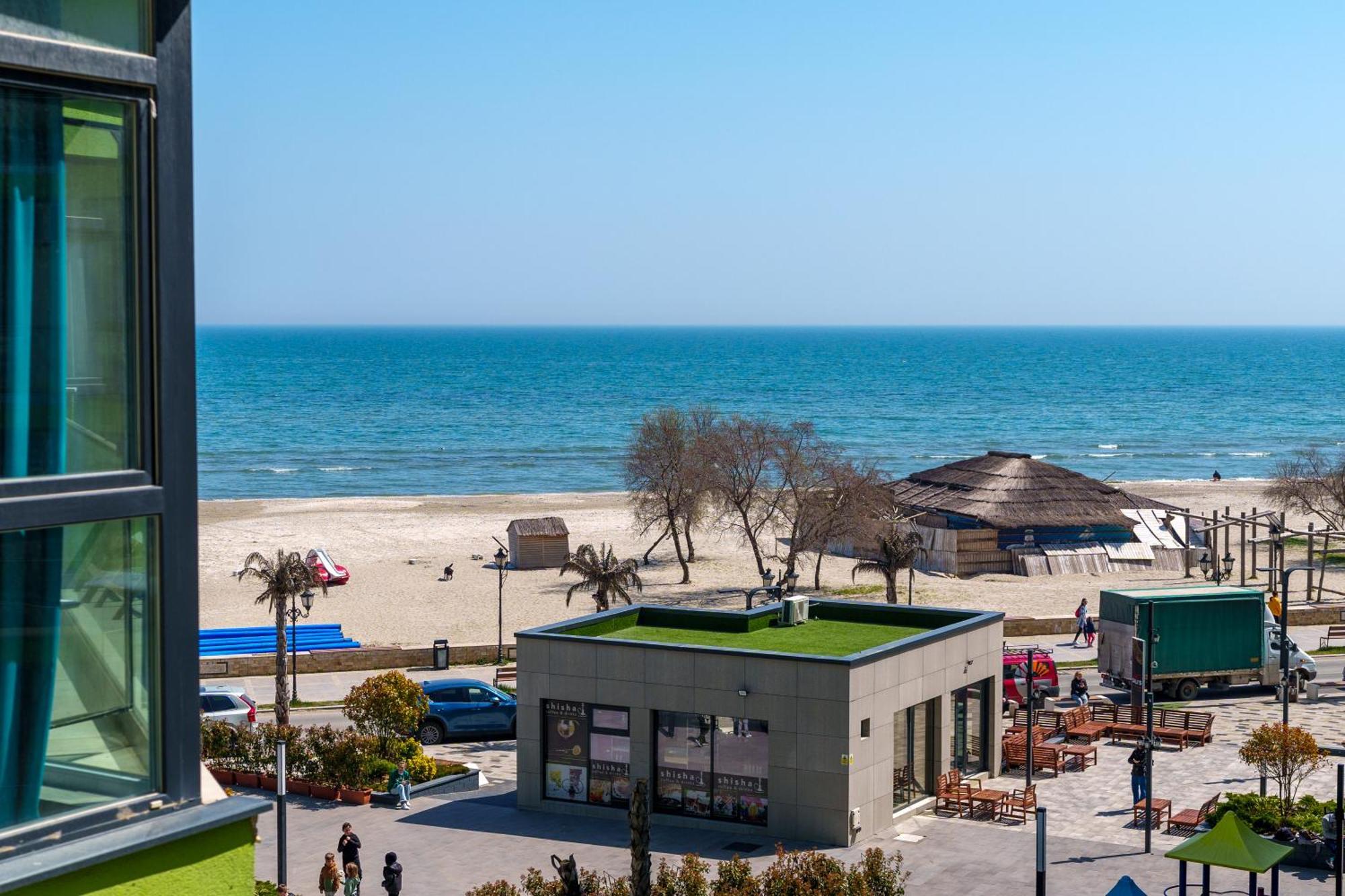 Promenada Apartments Beach Resort Mamaia Nord Năvodari Quarto foto